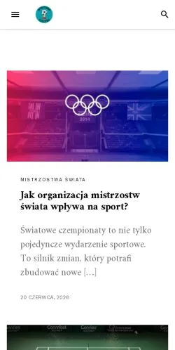 Podgląd witryny Sportowe Sukcesy, medium z kraju Polska do artykułów sponsorowanych