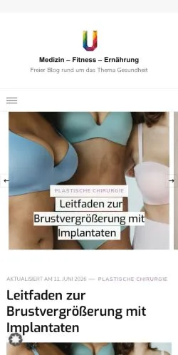 Anteprima del sito Unser Aller Gesundheit, media di Germania per articoli sponsorizzati