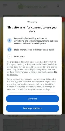 Anteprima del sito Niepodlewam, media di Polonia per articoli sponsorizzati