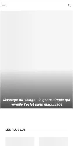 スポンサード記事向けのフランスメディア、Truc de Nanaのサイトプレビュー