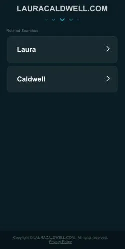 スポンサード記事向けのアメリカ合衆国メディア、Laura Caldwellのサイトプレビュー