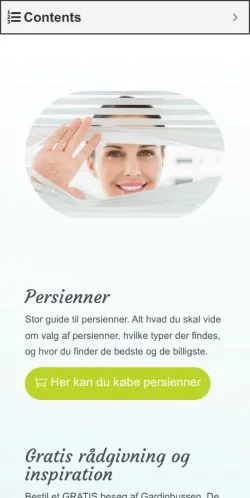 Forhåndsvisning af Persienner, medie fra Danmark til sponsorerede artikler