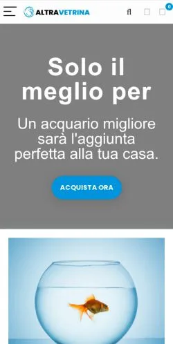 Anteprima del sito Altravetrina, media di Italia per articoli sponsorizzati