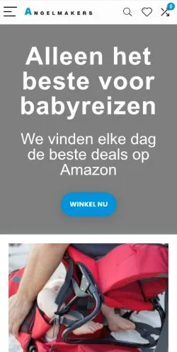 Podgląd witryny angelmakers, medium z kraju Holandia do artykułów sponsorowanych