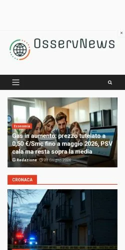Anteprima del sito Osservatorio Iraq, media di Italia per articoli sponsorizzati