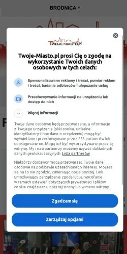 Podgląd witryny Brodnica Twoje Miasto, medium z kraju Polska do artykułów sponsorowanych
