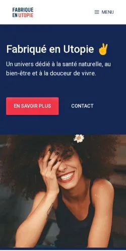 Anteprima del sito Fabriqué en Utopie, media di Francia per articoli sponsorizzati