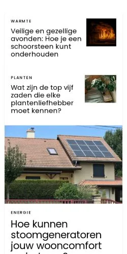 Anteprima del sito huisvestingcentraal.nl, media di Paesi Bassi per articoli sponsorizzati