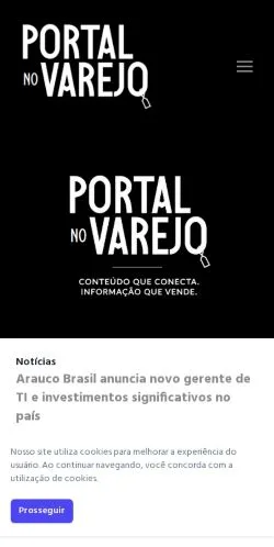 Anteprima del sito Novarejo, media di Brasile per articoli sponsorizzati