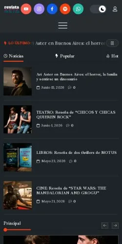 Anteprima del sito Revista Meta, media di Argentina per articoli sponsorizzati