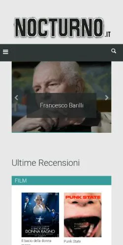 Anteprima del sito Nocturno.it, media di Italia per articoli sponsorizzati
