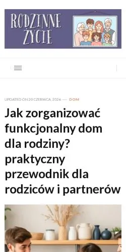 Anteprima del sito Rodzinne Życie, media di Polonia per articoli sponsorizzati