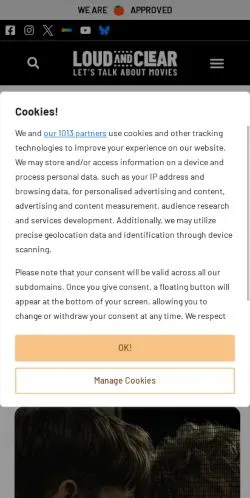 Anteprima del sito Loud And Clear Reviews, media di Stati Uniti per articoli sponsorizzati