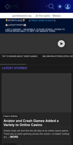 Anteprima del sito The Players Edge, media di Stati Uniti per articoli sponsorizzati