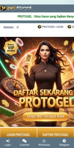 Sponsorlu makaleler için Endonezya medyası PROTOGEL sitesinin önizlemesi