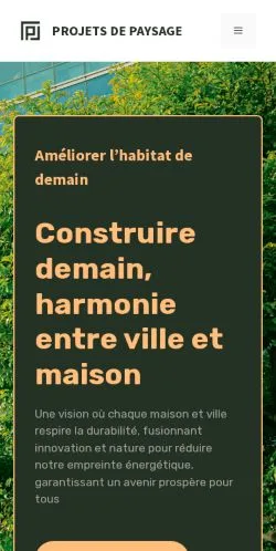 Anteprima del sito Projets de Paysage, media di Francia per articoli sponsorizzati