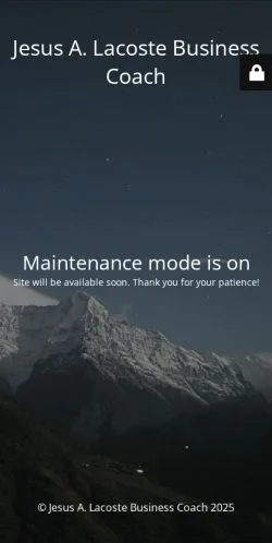 Vista previa del sitio Site is undergoing maintenance, medio de España para artículos patrocinados