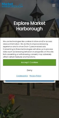 Podgląd witryny Market Harborough, medium z kraju Stany Zjednoczone do artykułów sponsorowanych