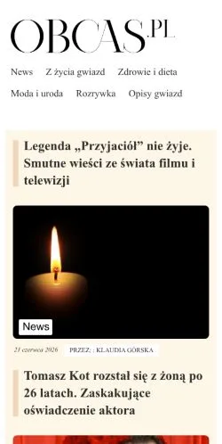 Forhåndsvisning af Obcas, medie fra Polen til sponsorerede artikler