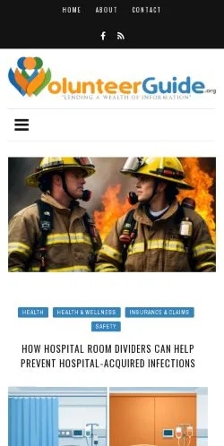 スポンサード記事向けのアメリカ合衆国メディア、Volunteer Guideのサイトプレビュー