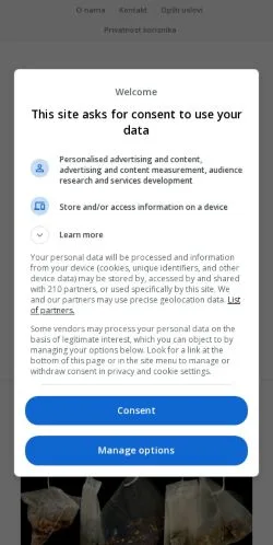 Anteprima del sito Cajeviza, media di Stati Uniti per articoli sponsorizzati