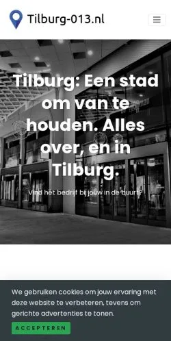 Anteprima del sito Tilburg 013, media di Paesi Bassi per articoli sponsorizzati