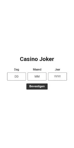 Podgląd witryny Casino Joker, medium z kraju Holandia do artykułów sponsorowanych