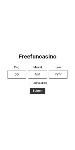 スポンサード記事向けのオランダメディア、Freefuncasinoのサイトプレビュー