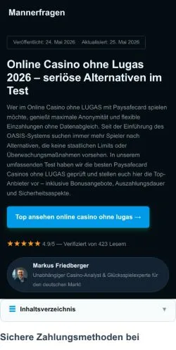 Anteprima del sito Limitless Online Casino, media di Germania per articoli sponsorizzati