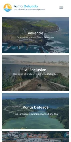 Anteprima del sito Ponta Delgada, media di Paesi Bassi per articoli sponsorizzati
