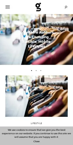 Preview of the Gentleman Zone website, a media outlet in United States for sponsored articles