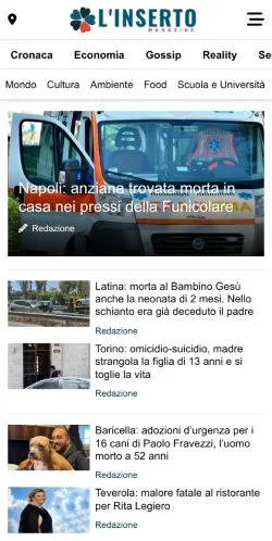 Forhåndsvisning av nettstedet Smart eMagazine Home, medium fra Italia for sponsede artikler