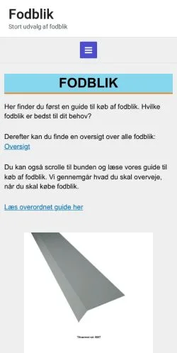 Vorschau der Website Fodblik, Medium aus Dänemark für gesponserte Artikel