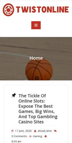 Anteprima del sito Twist Online, media di Stati Uniti per articoli sponsorizzati