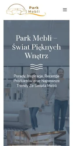 Anteprima del sito Park Mebli, media di Polonia per articoli sponsorizzati