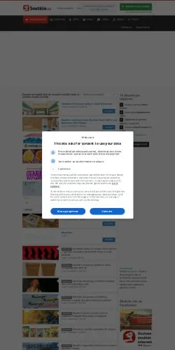 Anteprima del sito Souteže, media di Cechia per articoli sponsorizzati
