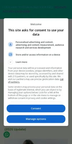 Anteprima del sito 365 Days Of No Screens, media di Regno Unito per articoli sponsorizzati