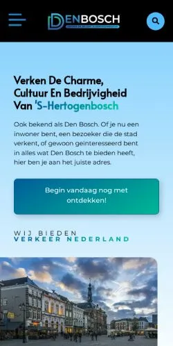 Anteprima del sito Nu Den Bosch, media di Paesi Bassi per articoli sponsorizzati