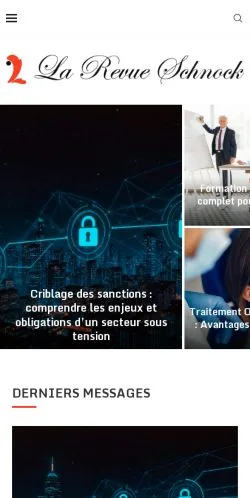 Anteprima del sito La Revue Schnock, media di Francia per articoli sponsorizzati