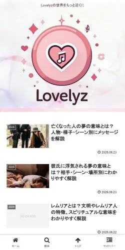 Podgląd witryny LOVELYZ情報ブログ, medium z kraju Japonia do artykułów sponsorowanych