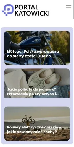 Podgląd witryny Portal Katowicki, medium z kraju Polska do artykułów sponsorowanych