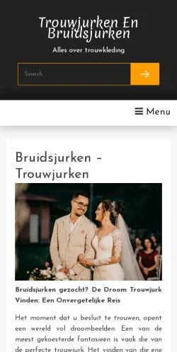 Anteprima del sito Bruidsjurken, media di Paesi Bassi per articoli sponsorizzati