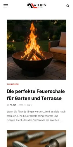 Anteprima del sito Wildes Hessen, media di Germania per articoli sponsorizzati