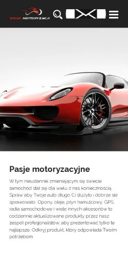 Anteprima del sito Świat motoryzacji, media di Polonia per articoli sponsorizzati