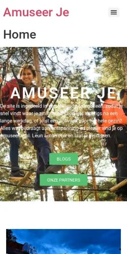 Anteprima del sito Amuseer Je, media di Paesi Bassi per articoli sponsorizzati