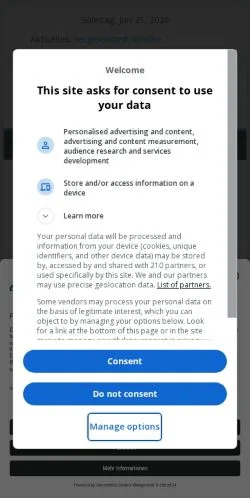 Anteprima del sito Werbung Und Marketing, media di Germania per articoli sponsorizzati
