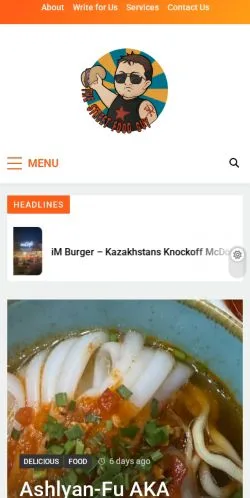 Anteprima del sito The Street Food Guy, media di Stati Uniti per articoli sponsorizzati