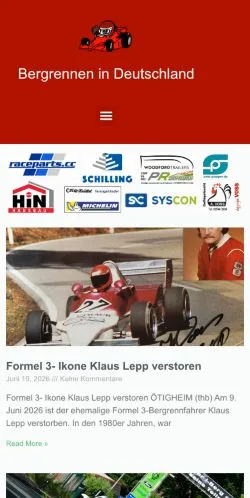 Podgląd witryny Berg Meisterschaft, medium z kraju Niemcy do artykułów sponsorowanych
