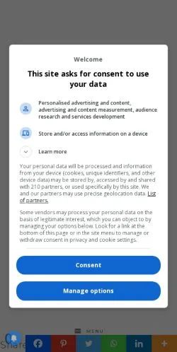 Anteprima del sito Lecturi si Arome, media di Romania per articoli sponsorizzati