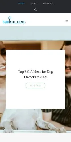 Aperçu du site Path Intelligence, référencé pour publier un article sponsorisé